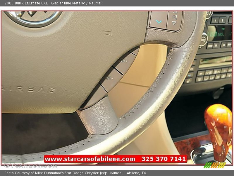 Glacier Blue Metallic / Neutral 2005 Buick LaCrosse CXL