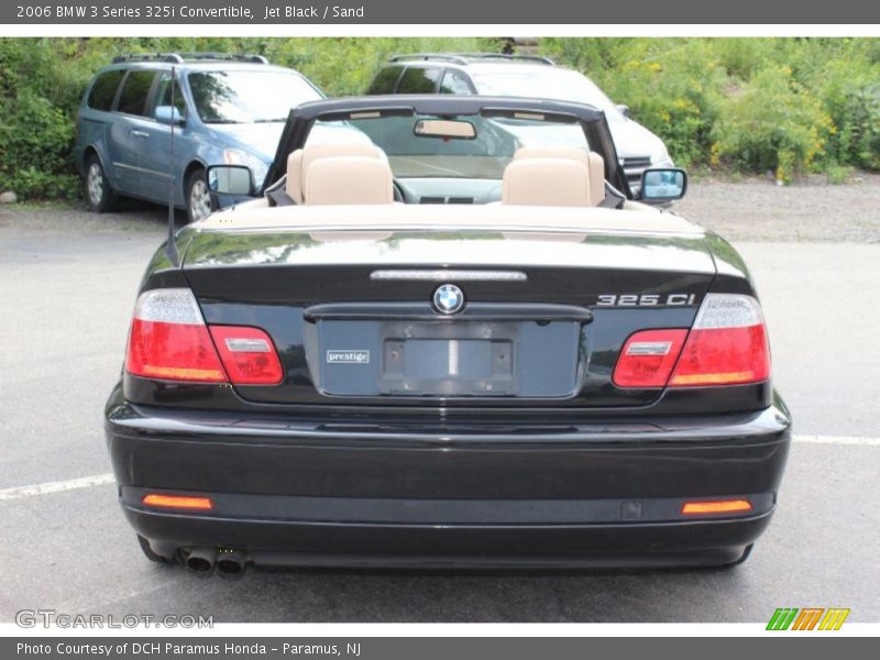 Jet Black / Sand 2006 BMW 3 Series 325i Convertible