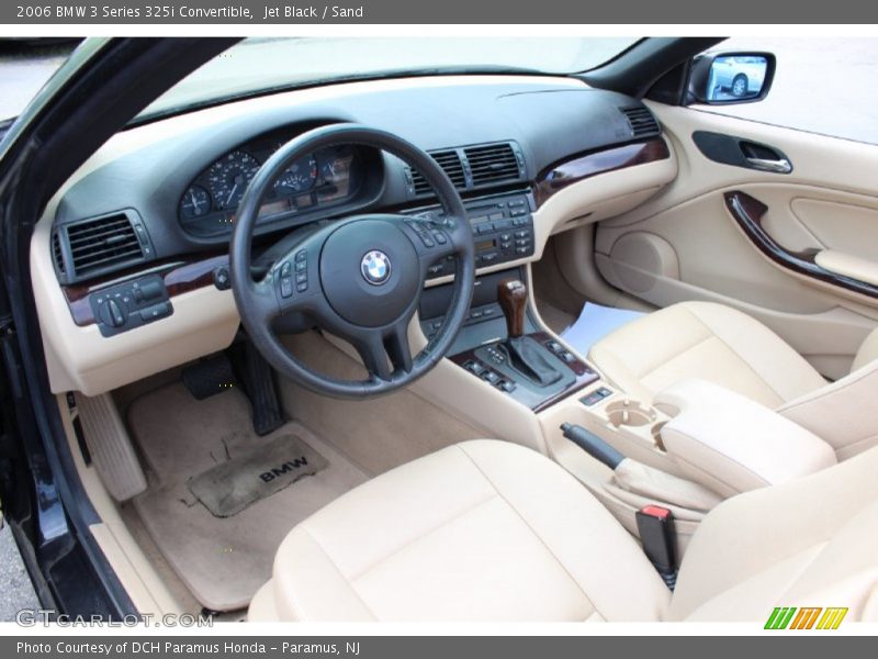 Sand Interior - 2006 3 Series 325i Convertible 