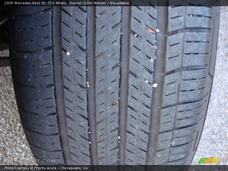 Everest Green Metallic / Macadamia 2006 Mercedes-Benz ML 350 4Matic