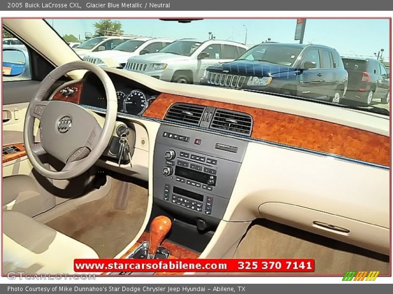 Glacier Blue Metallic / Neutral 2005 Buick LaCrosse CXL