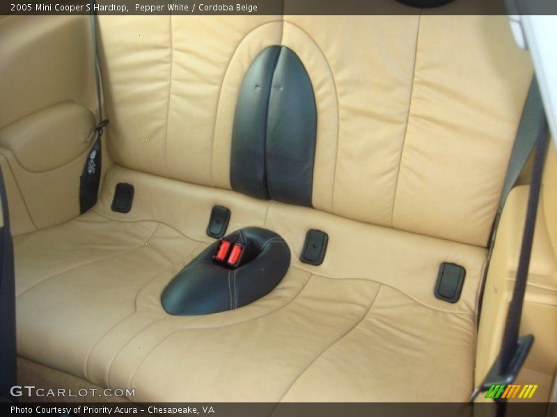 Pepper White / Cordoba Beige 2005 Mini Cooper S Hardtop