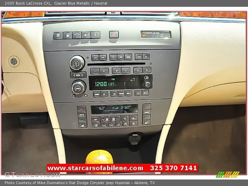 Glacier Blue Metallic / Neutral 2005 Buick LaCrosse CXL
