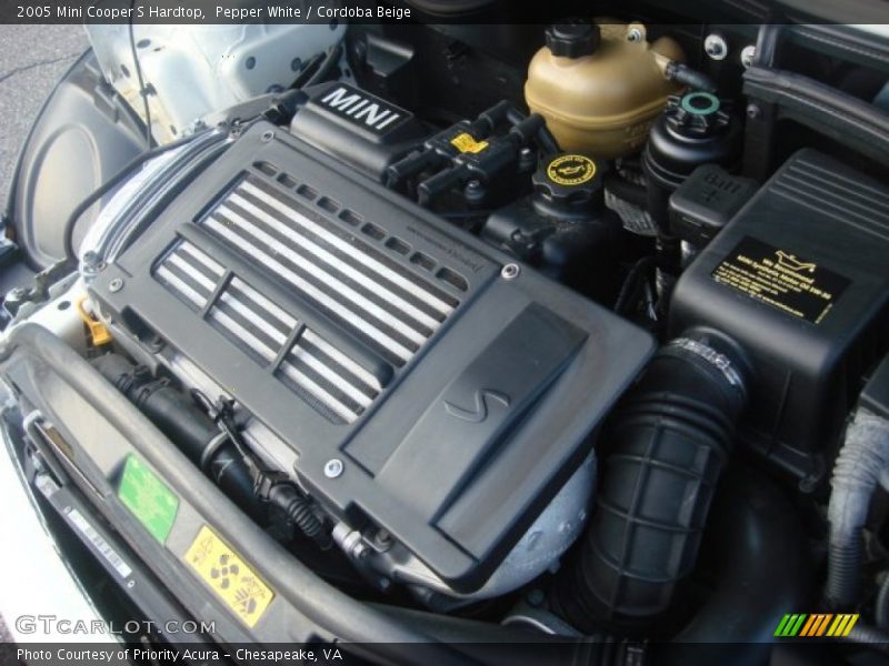 Pepper White / Cordoba Beige 2005 Mini Cooper S Hardtop