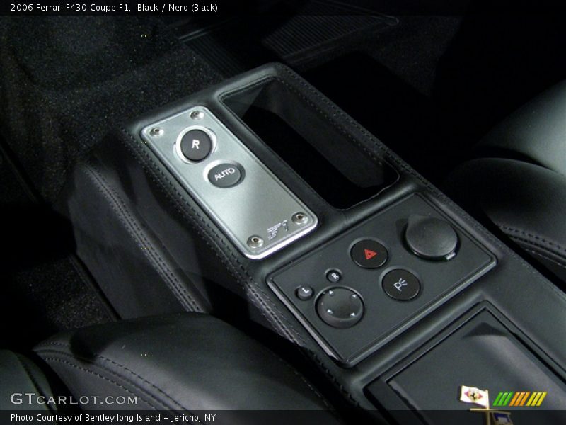 2006 Ferrari F430 Coupe F1, Black / Black, Center Console - 2006 Ferrari F430 Coupe F1