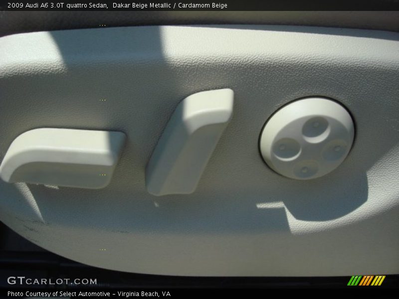 Dakar Beige Metallic / Cardamom Beige 2009 Audi A6 3.0T quattro Sedan