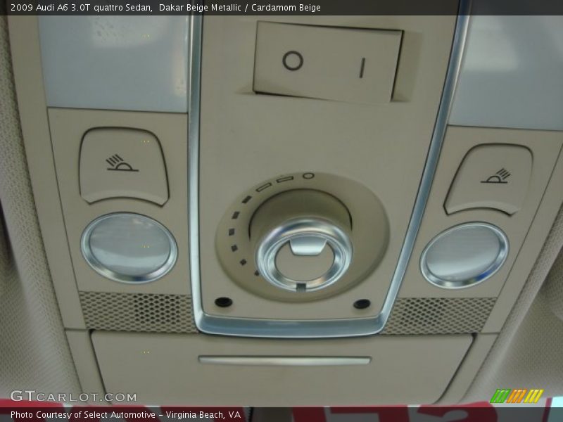 Dakar Beige Metallic / Cardamom Beige 2009 Audi A6 3.0T quattro Sedan