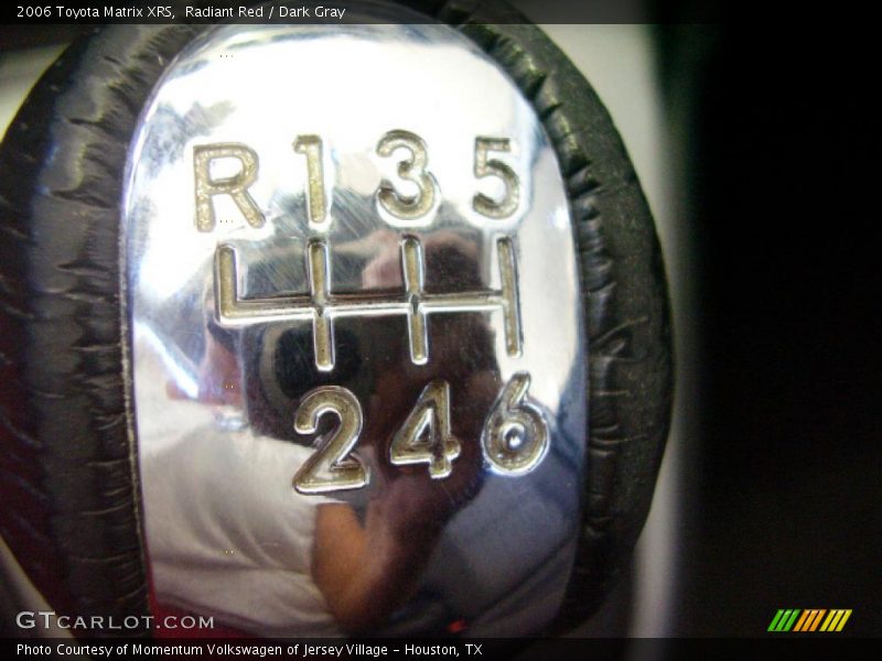 Radiant Red / Dark Gray 2006 Toyota Matrix XRS