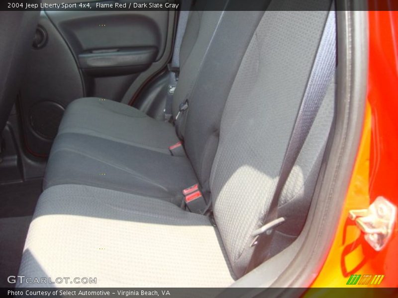 Flame Red / Dark Slate Gray 2004 Jeep Liberty Sport 4x4