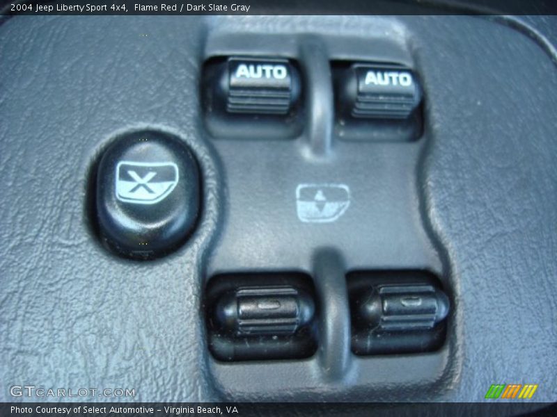 Flame Red / Dark Slate Gray 2004 Jeep Liberty Sport 4x4