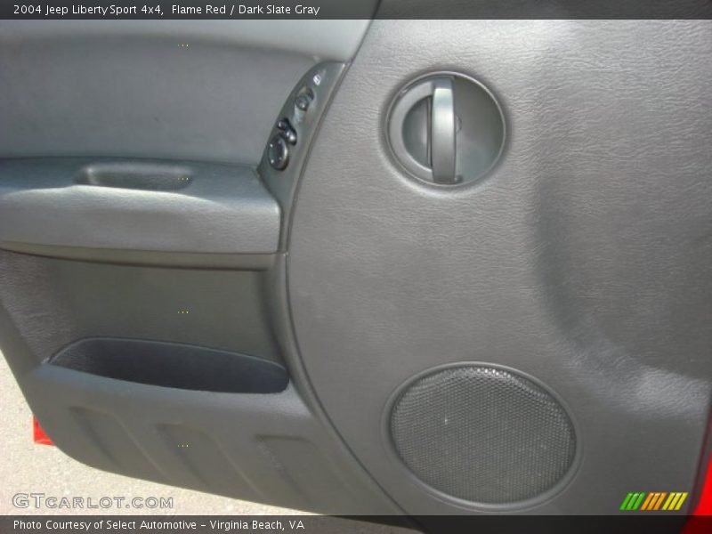 Flame Red / Dark Slate Gray 2004 Jeep Liberty Sport 4x4