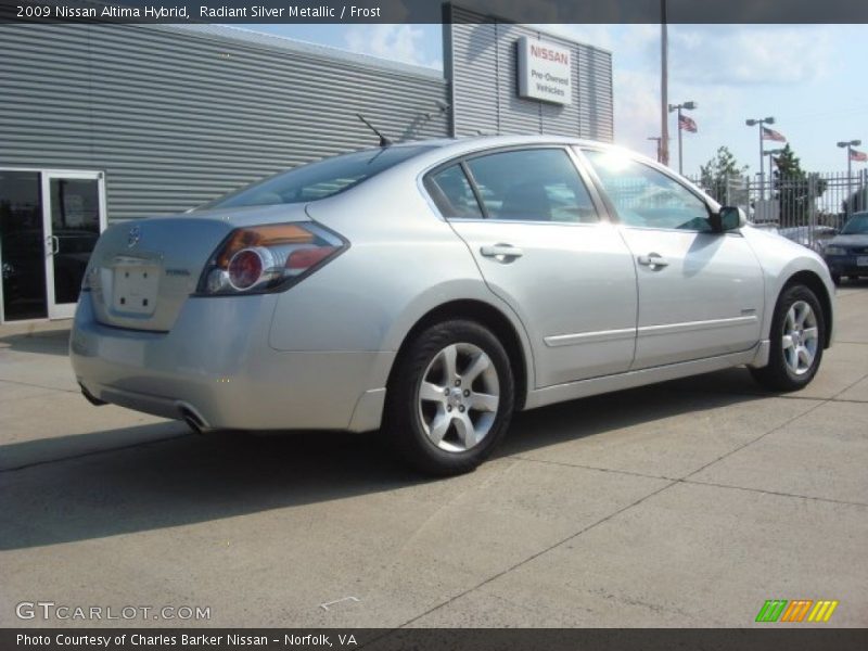 Radiant Silver Metallic / Frost 2009 Nissan Altima Hybrid