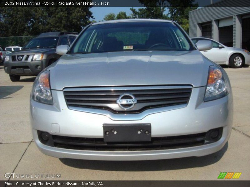 Radiant Silver Metallic / Frost 2009 Nissan Altima Hybrid
