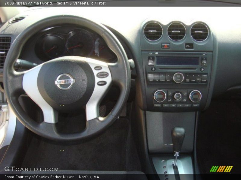 Radiant Silver Metallic / Frost 2009 Nissan Altima Hybrid