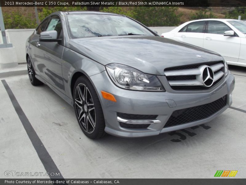 Front 3/4 View of 2013 C 350 Coupe