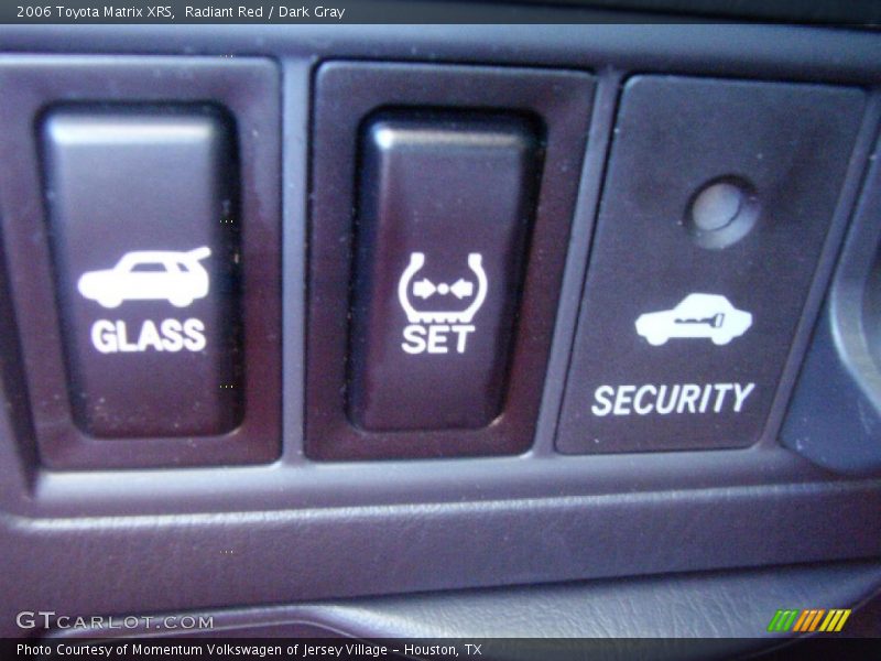 Radiant Red / Dark Gray 2006 Toyota Matrix XRS
