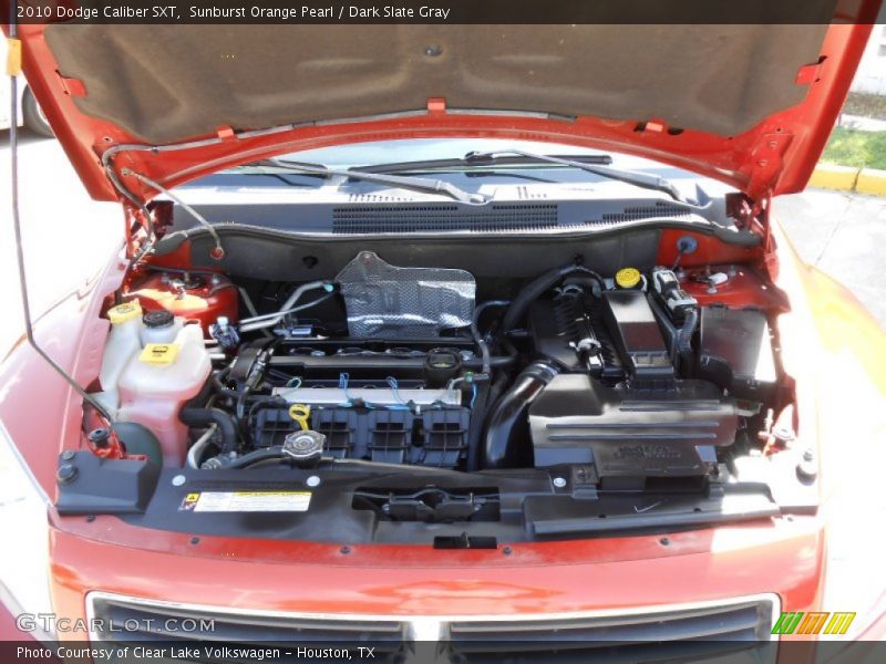 Sunburst Orange Pearl / Dark Slate Gray 2010 Dodge Caliber SXT