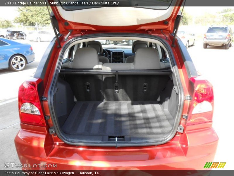 Sunburst Orange Pearl / Dark Slate Gray 2010 Dodge Caliber SXT