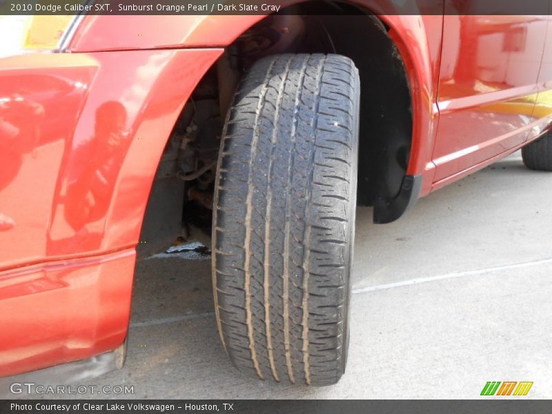 Sunburst Orange Pearl / Dark Slate Gray 2010 Dodge Caliber SXT