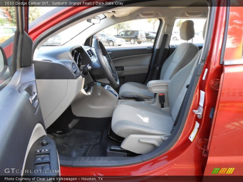 Sunburst Orange Pearl / Dark Slate Gray 2010 Dodge Caliber SXT