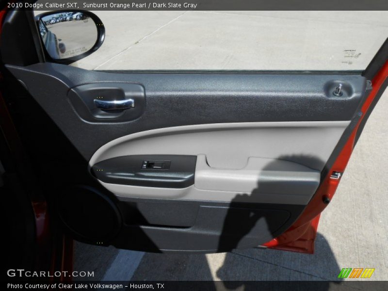 Sunburst Orange Pearl / Dark Slate Gray 2010 Dodge Caliber SXT