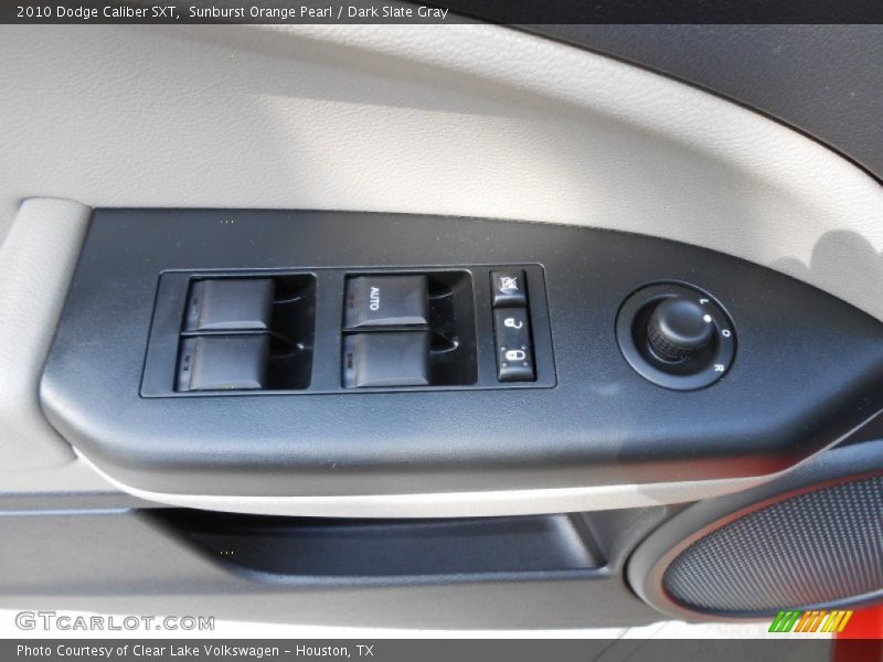 Sunburst Orange Pearl / Dark Slate Gray 2010 Dodge Caliber SXT