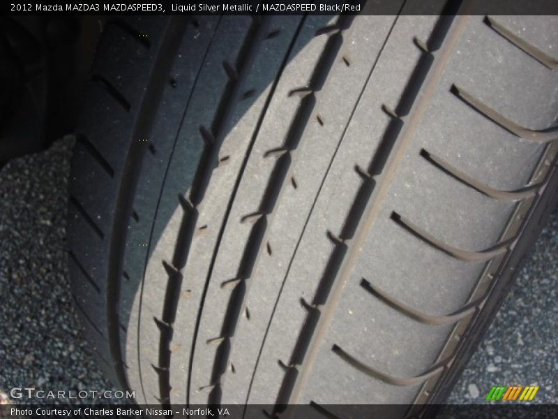 Liquid Silver Metallic / MAZDASPEED Black/Red 2012 Mazda MAZDA3 MAZDASPEED3