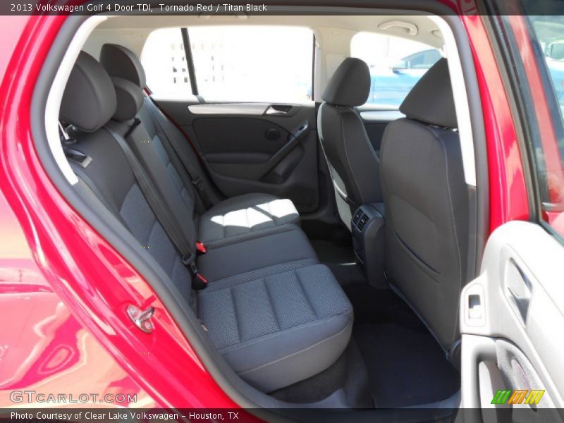 Tornado Red / Titan Black 2013 Volkswagen Golf 4 Door TDI