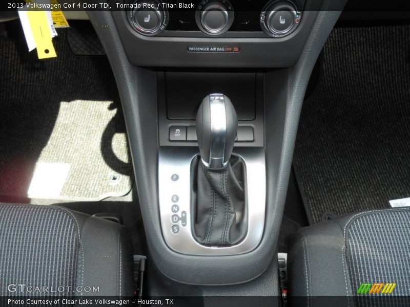 Tornado Red / Titan Black 2013 Volkswagen Golf 4 Door TDI