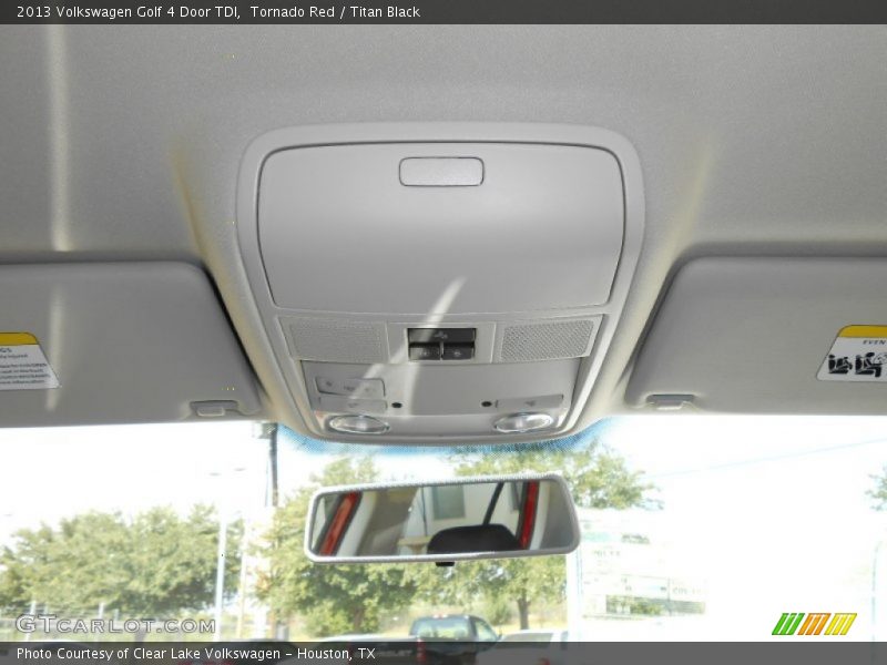 Tornado Red / Titan Black 2013 Volkswagen Golf 4 Door TDI