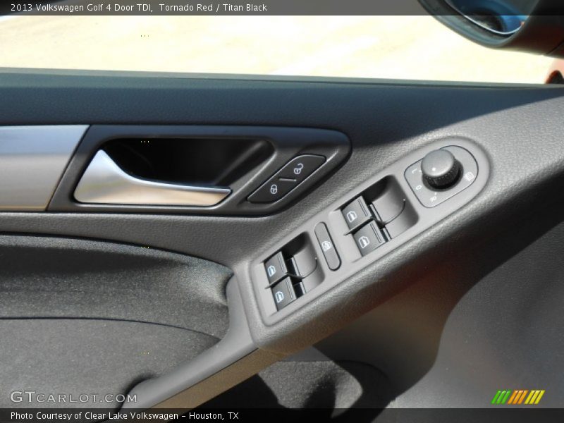 Tornado Red / Titan Black 2013 Volkswagen Golf 4 Door TDI