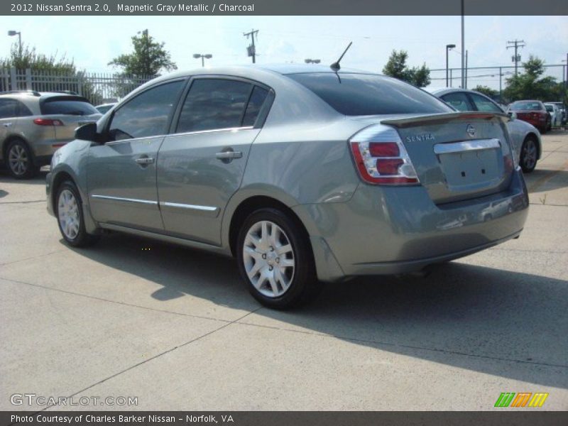 Magnetic Gray Metallic / Charcoal 2012 Nissan Sentra 2.0