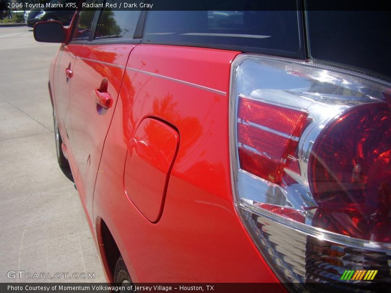 Radiant Red / Dark Gray 2006 Toyota Matrix XRS
