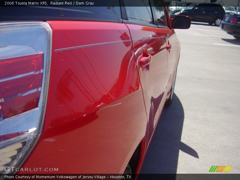 Radiant Red / Dark Gray 2006 Toyota Matrix XRS