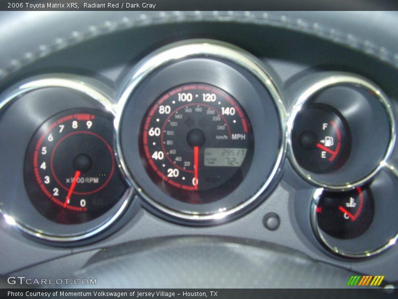 Radiant Red / Dark Gray 2006 Toyota Matrix XRS
