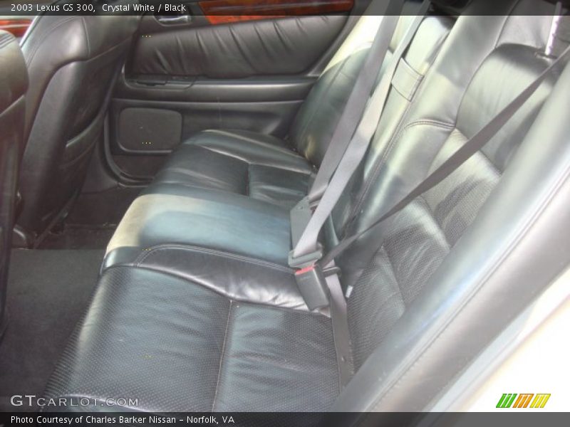 Crystal White / Black 2003 Lexus GS 300