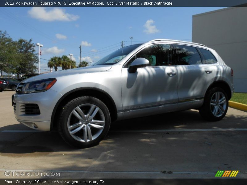 Cool Silver Metallic / Black Anthracite 2013 Volkswagen Touareg VR6 FSI Executive 4XMotion