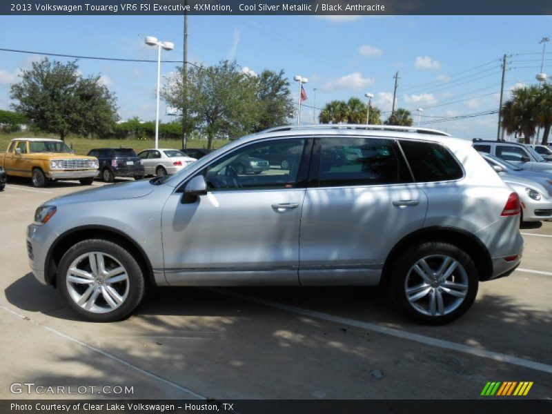 Cool Silver Metallic / Black Anthracite 2013 Volkswagen Touareg VR6 FSI Executive 4XMotion