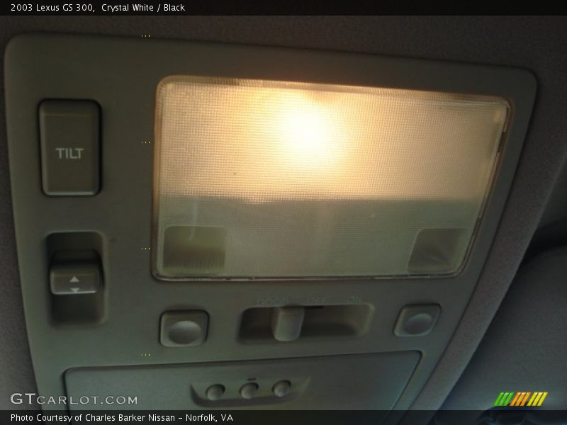 Crystal White / Black 2003 Lexus GS 300
