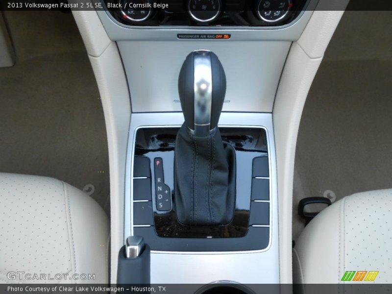 Black / Cornsilk Beige 2013 Volkswagen Passat 2.5L SE