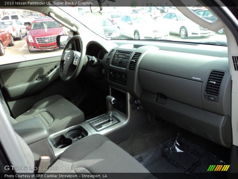 Super Black / Graphite 2010 Nissan Pathfinder LE