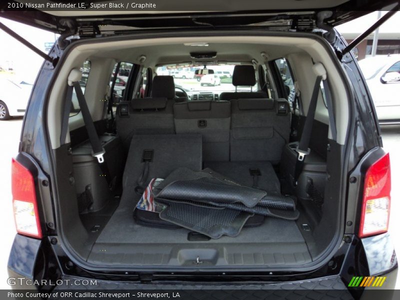 Super Black / Graphite 2010 Nissan Pathfinder LE
