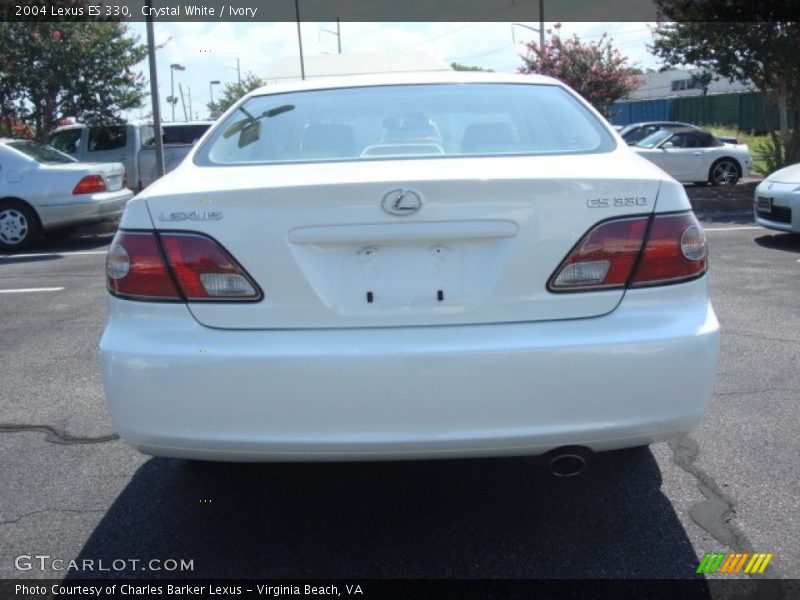 Crystal White / Ivory 2004 Lexus ES 330