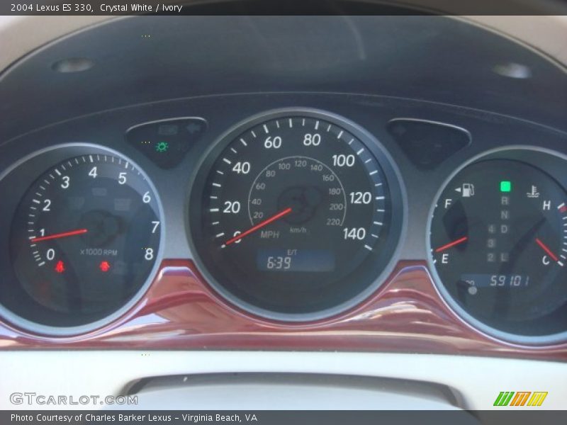 Crystal White / Ivory 2004 Lexus ES 330