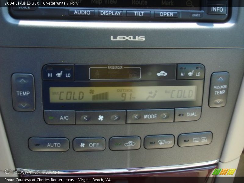 Crystal White / Ivory 2004 Lexus ES 330