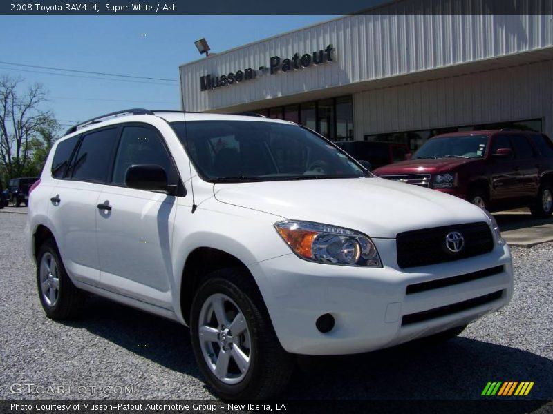 Super White / Ash 2008 Toyota RAV4 I4