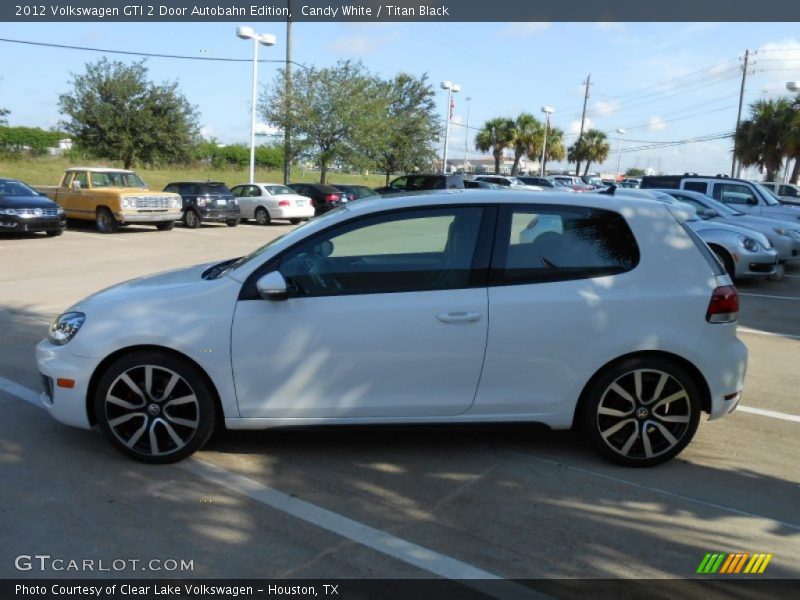 Candy White / Titan Black 2012 Volkswagen GTI 2 Door Autobahn Edition