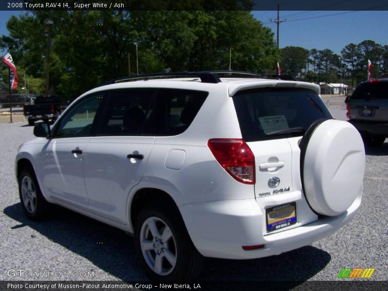 Super White / Ash 2008 Toyota RAV4 I4