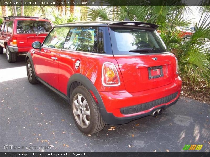 Chili Red / Grey/Carbon Black 2010 Mini Cooper S Hardtop