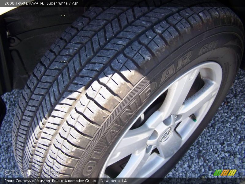 Super White / Ash 2008 Toyota RAV4 I4